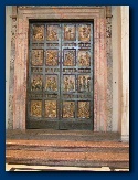 de heilige deur van de St.Pieter�